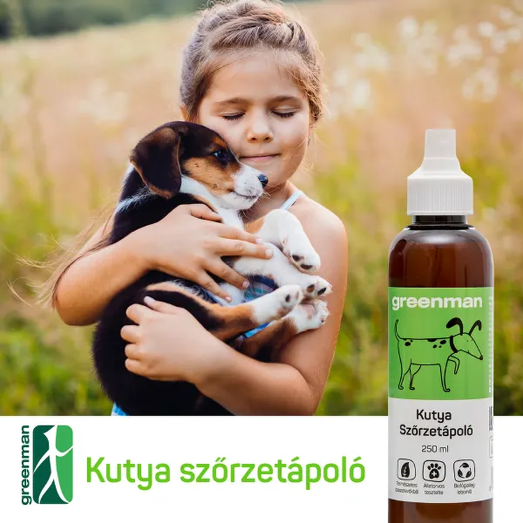 Probiotikumos bőr- és szőrápoló spray kutyáknak