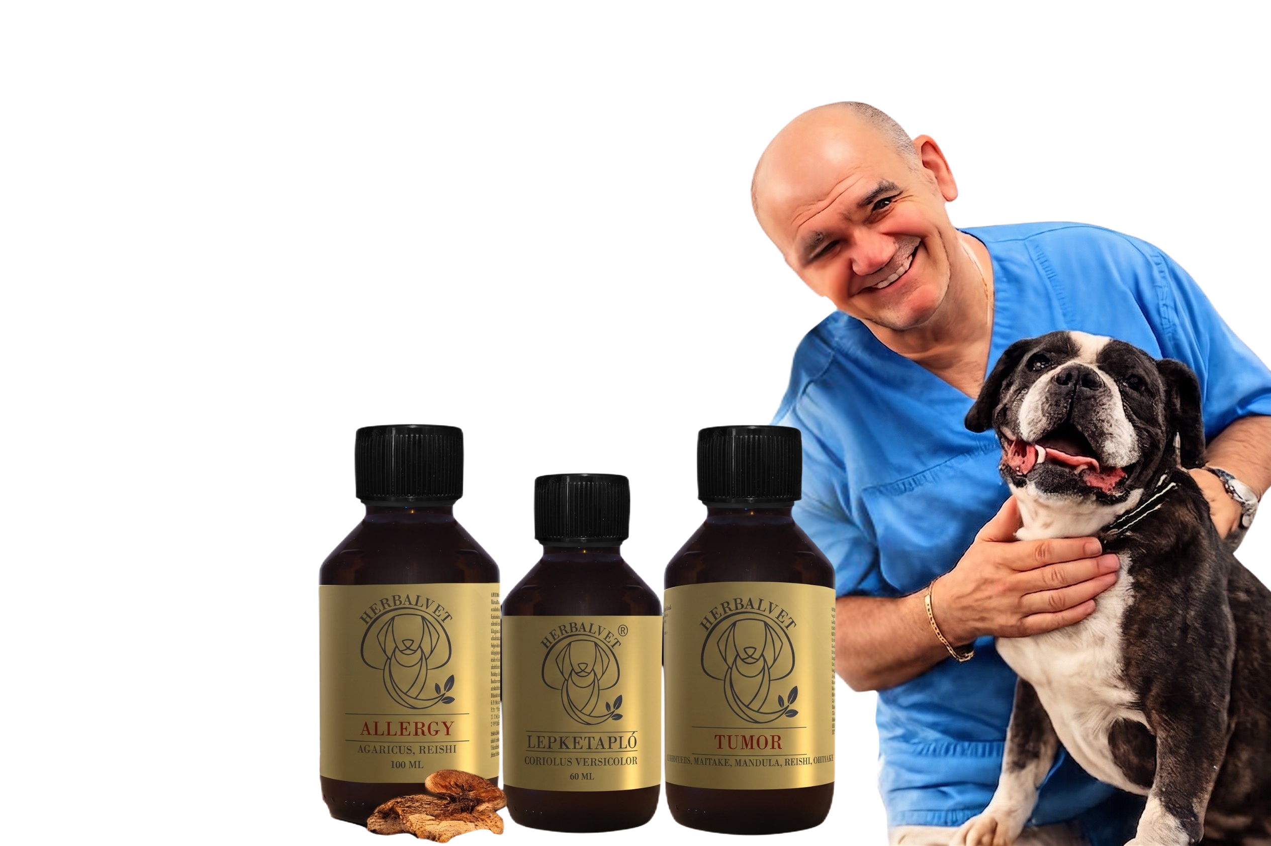 Dr. Varga Miklós és a HerbalVet termékek