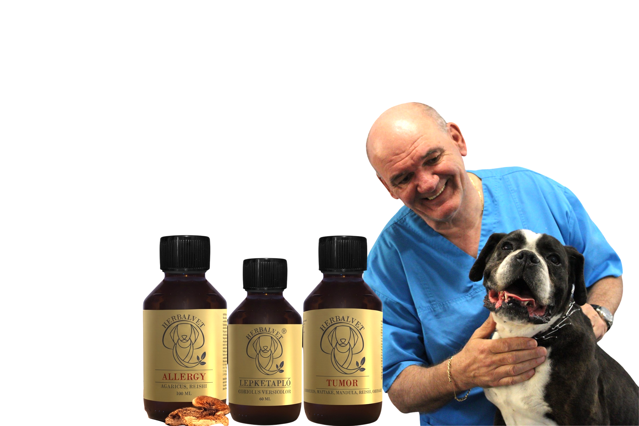 Dr. Varga Miklós és a HerbalVet termékek